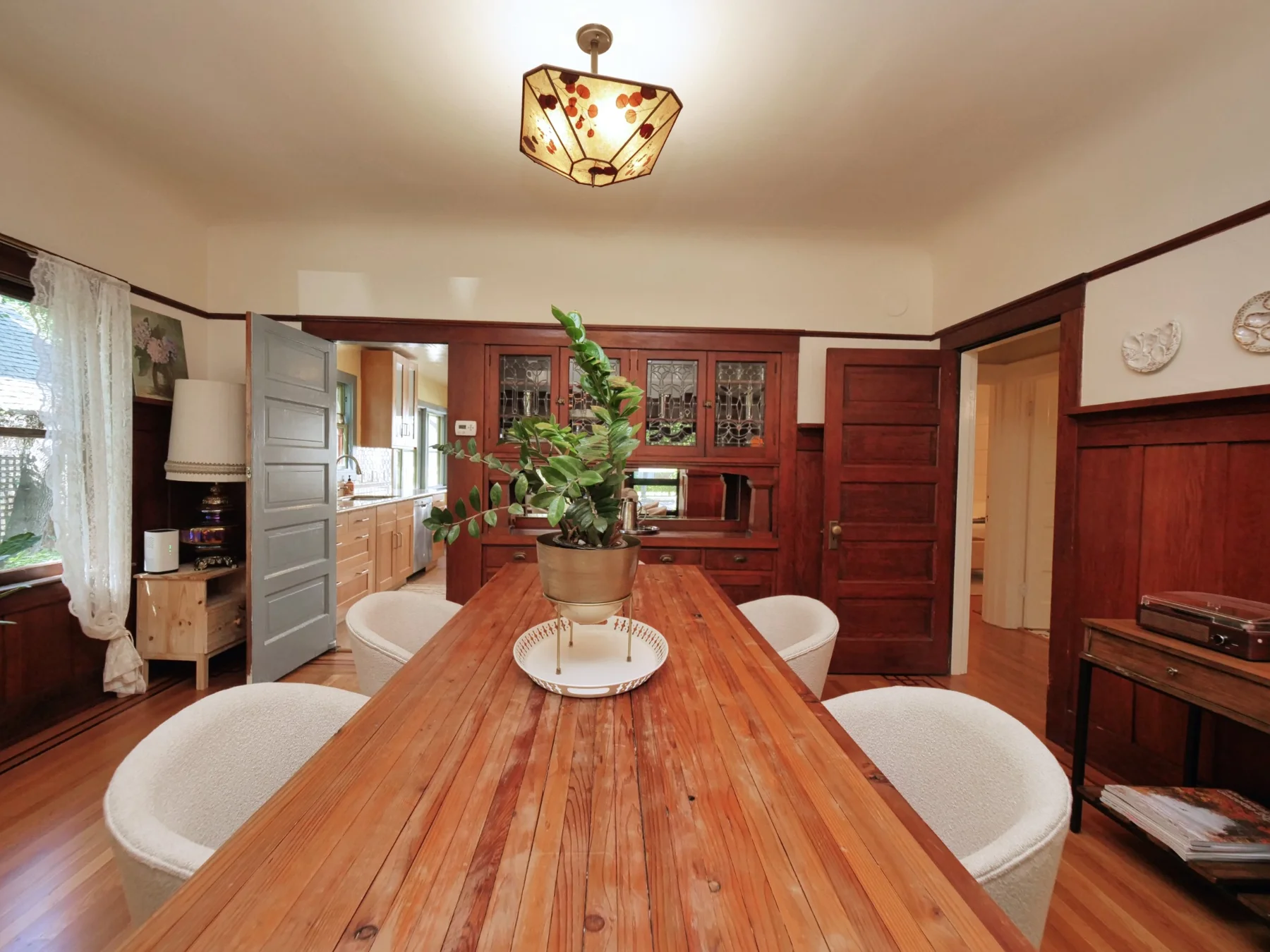 The Main Floor — interior and outdoor details