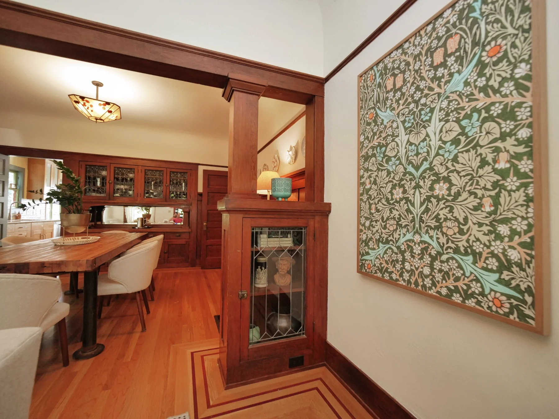 The Main Floor — interior and outdoor details