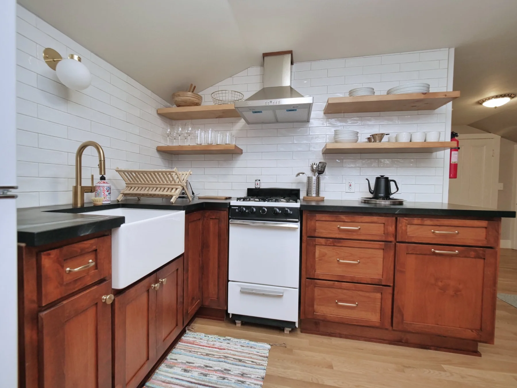 Upstairs Apartment kitchen