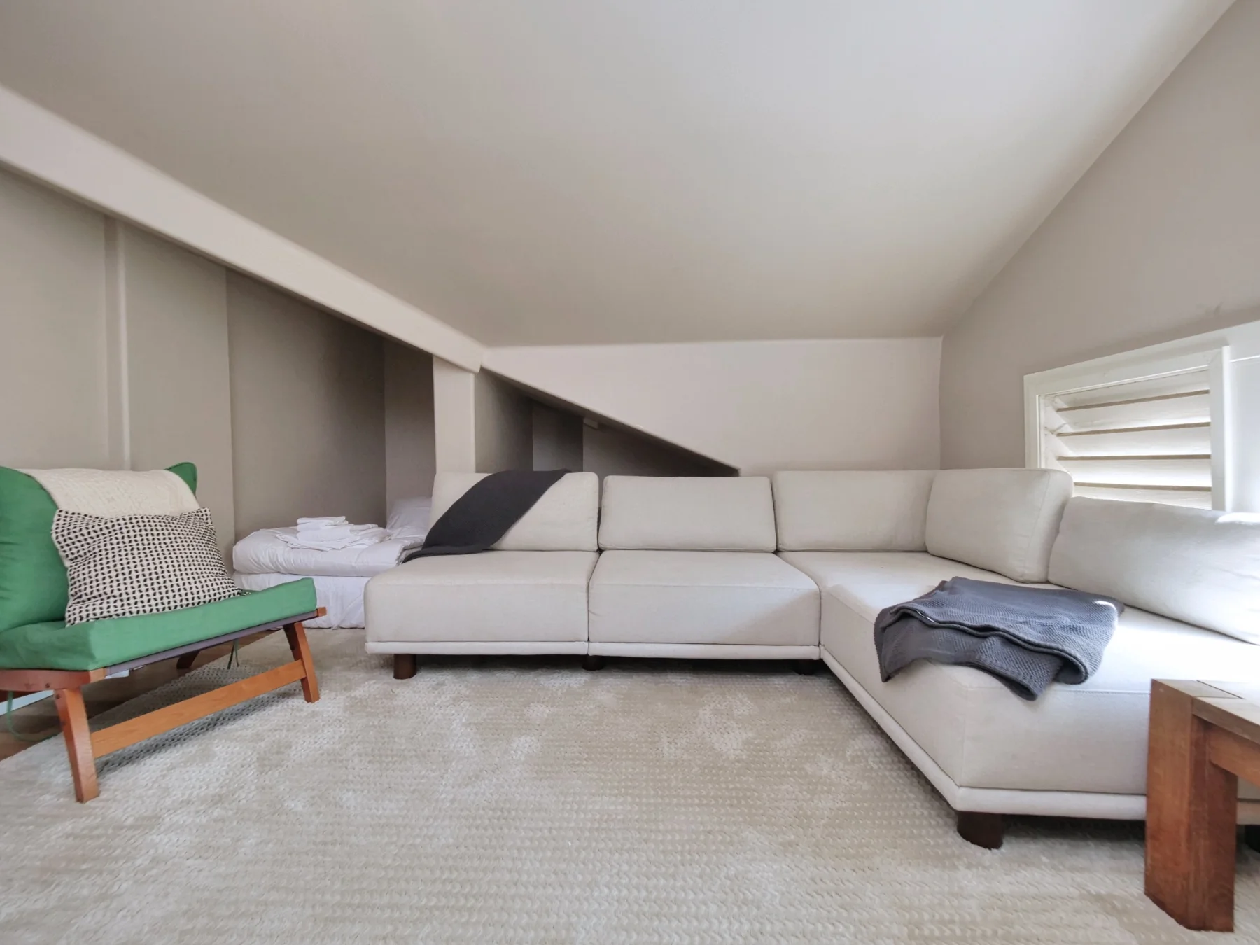 The Upstairs Apartment — upstairs living room