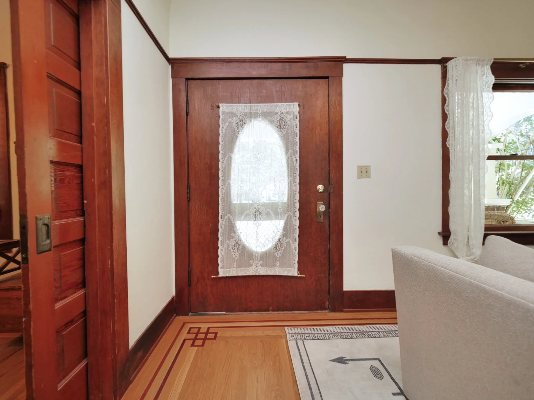 The Main Floor — interior and outdoor details